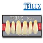 Three layer acrylic teeth 